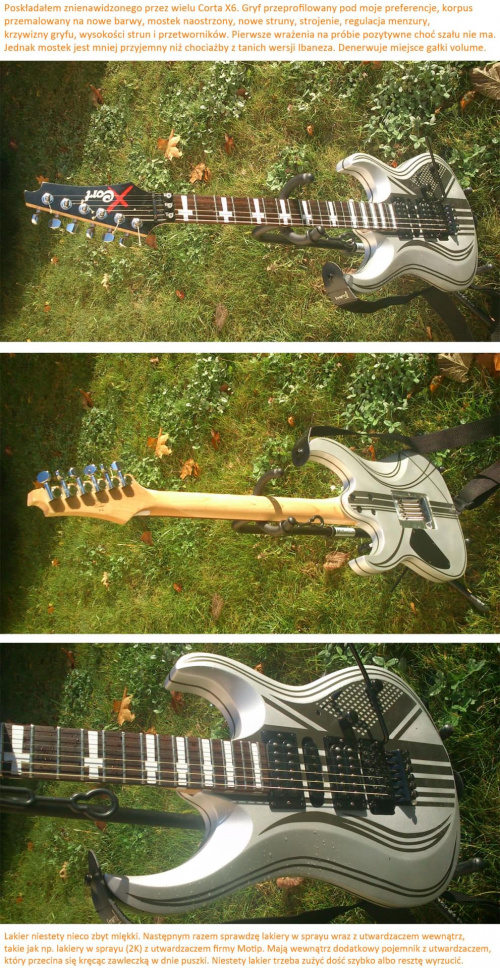 Cort X6 po modyfikacjach