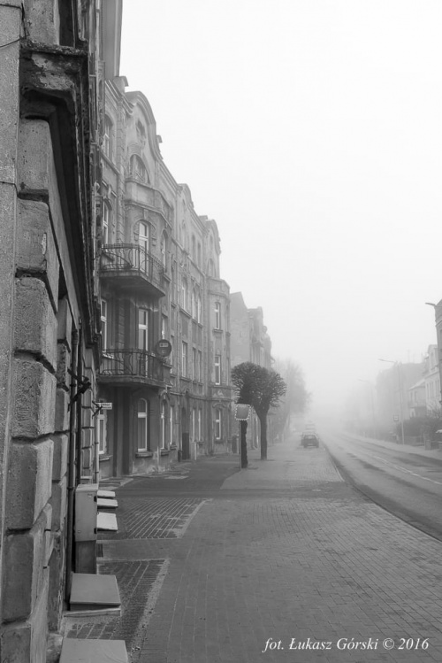 Miasto mgieł #mgła #mgliste #Chojnice #miasto #mgieł