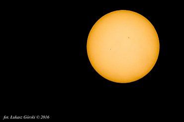 Tranzyt Merkurego 09-05-2016 #Merkury #Słońce #tranzyt Merkury tranzyt