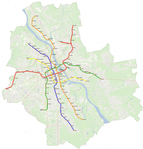 Metro w Warszawie SCS