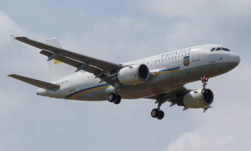 Samolot rządu Ukrainy.